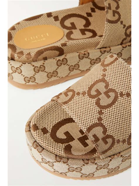 gucci angelina platform slides.